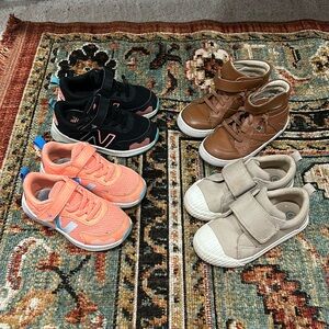 Toddler girl shoe lot